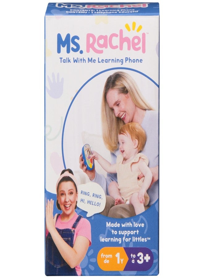 Ms. Rachel Official Electronic Talk with Me Learning Phone with Conversational Phrases, Educational Toys & Toddler Toys for Girls & Boys Ages 1-3+ - Image 2
